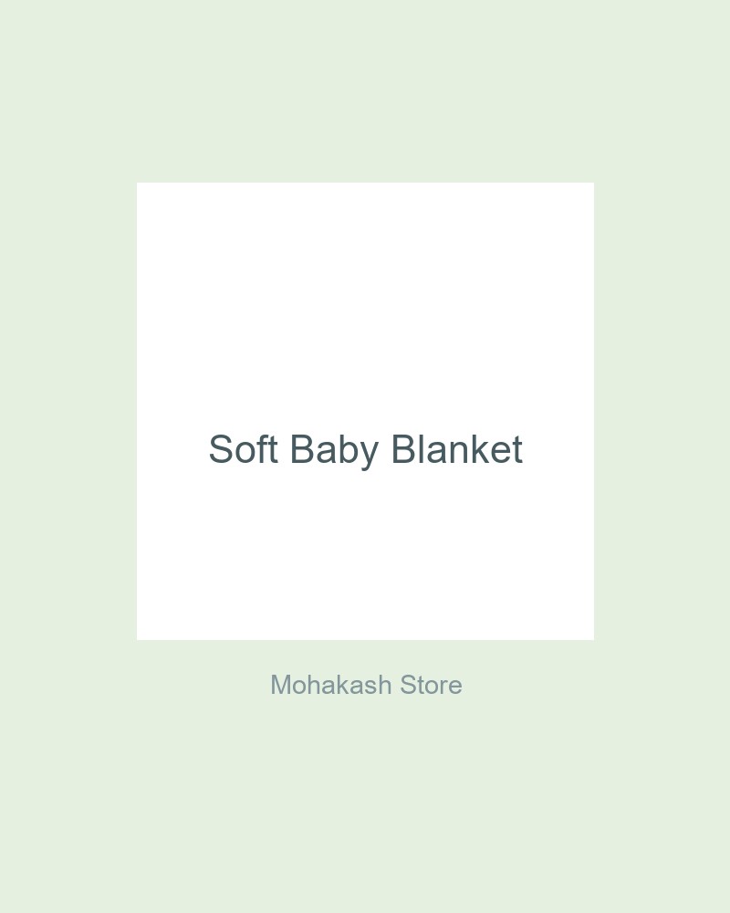 Soft Baby Blanket