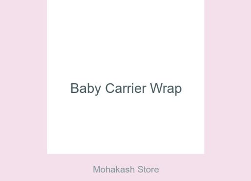 Baby Carrier Wrap