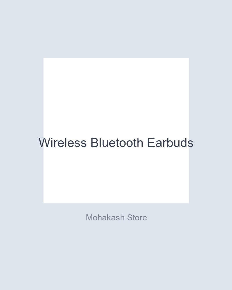 Wireless Bluetooth Earbuds