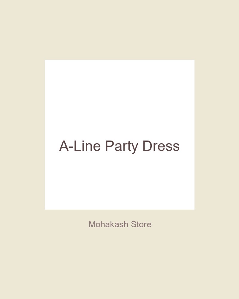 A-Line Party Dress