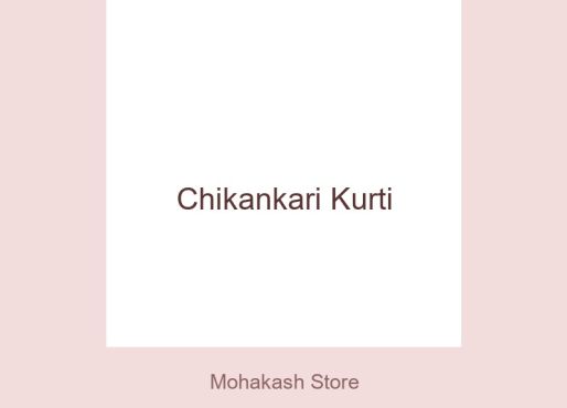 Chikankari Kurti
