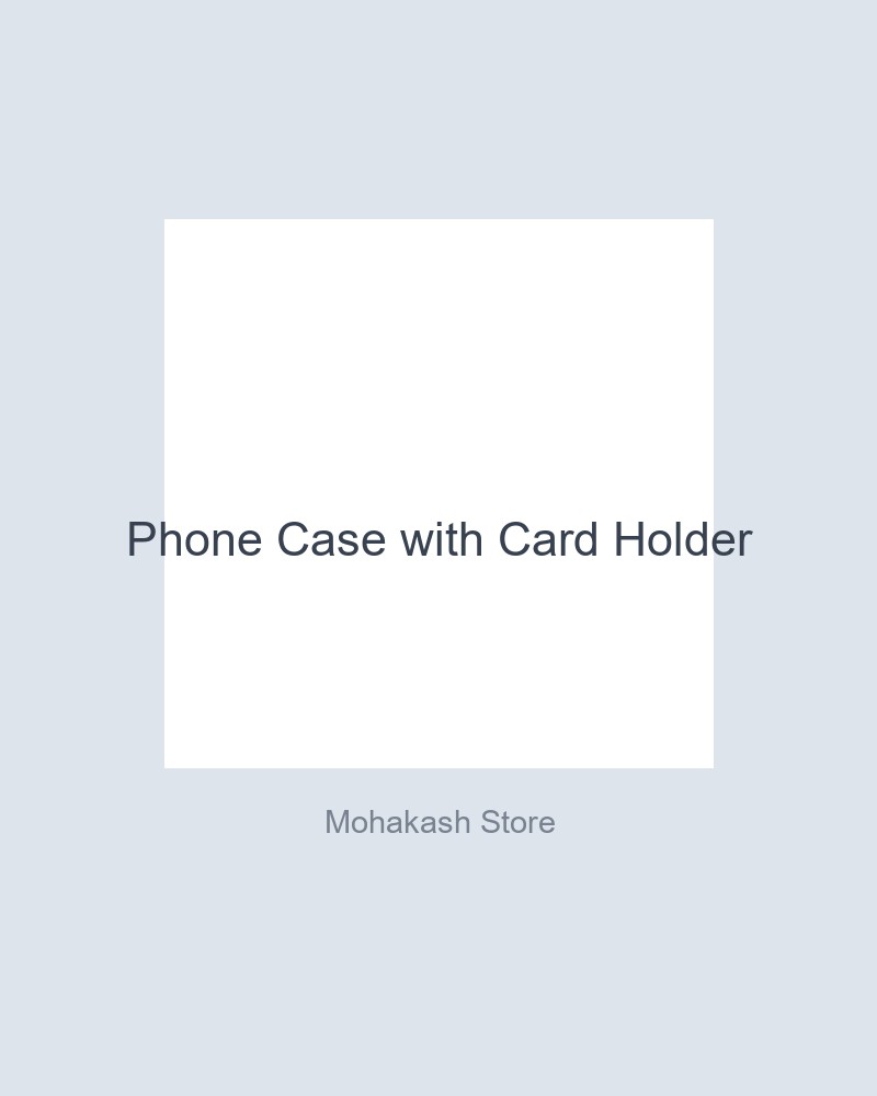 Phone Case with Card Holder