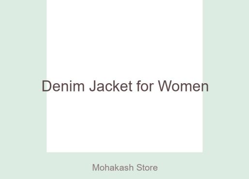 Denim Jacket for Women