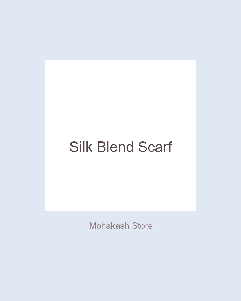 Silk Blend Scarf