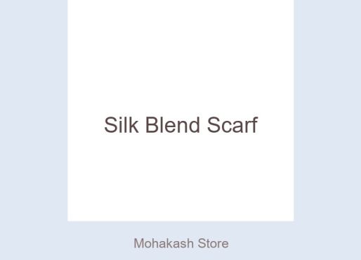 Silk Blend Scarf