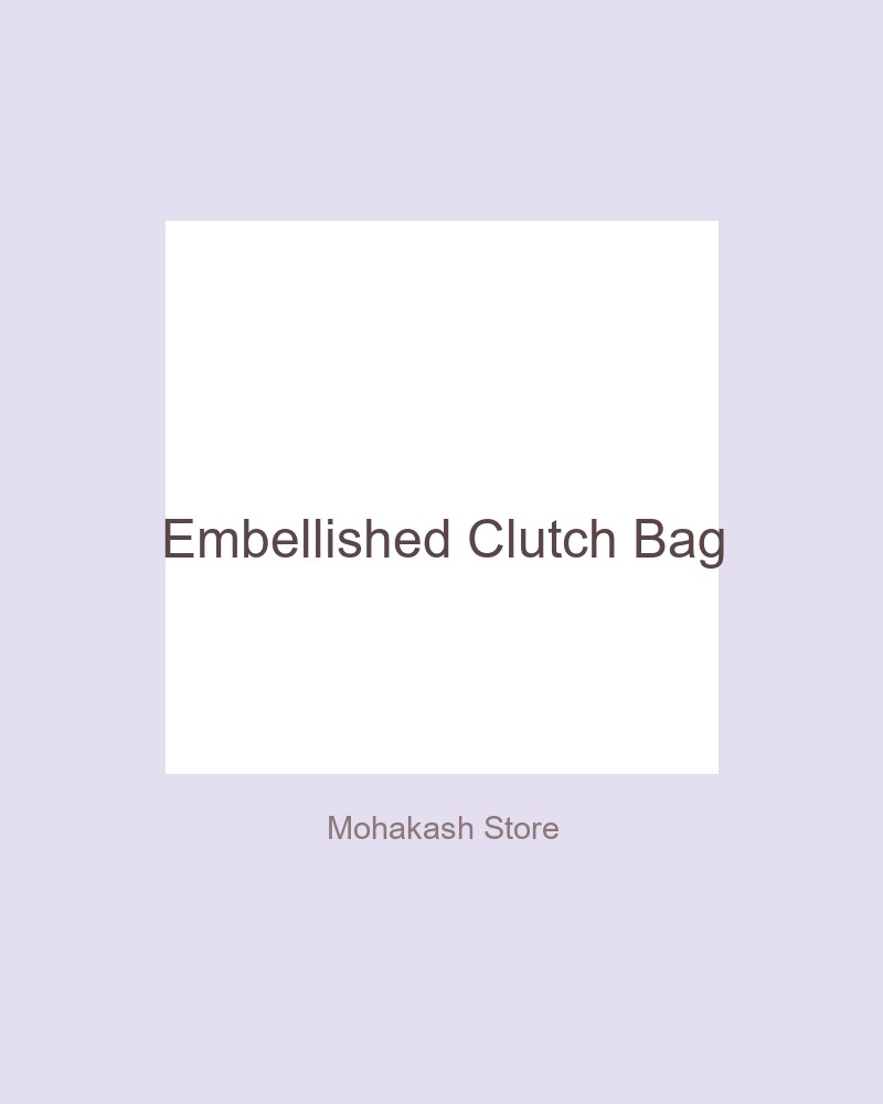 Embellished Clutch Bag